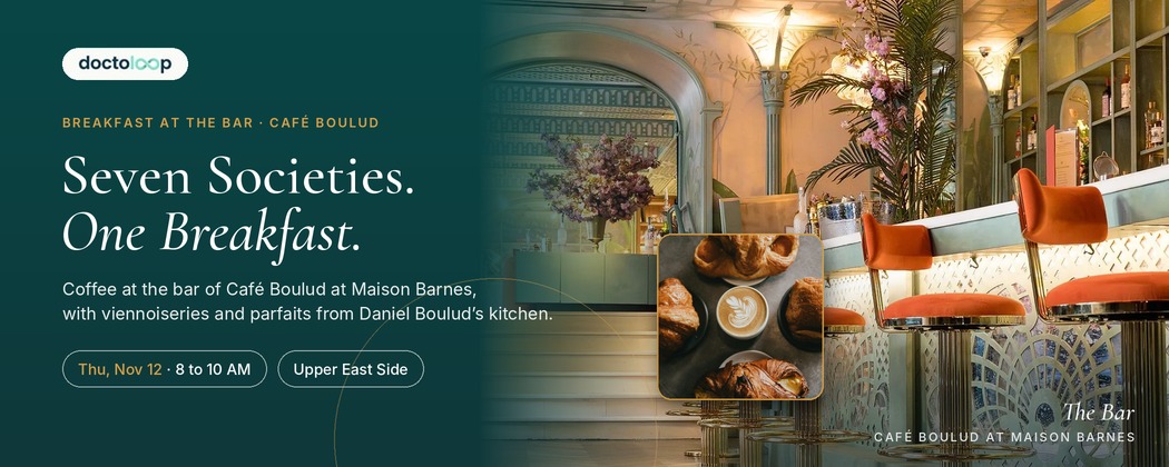 Seven Societies. One Breakfast. 8-10AM