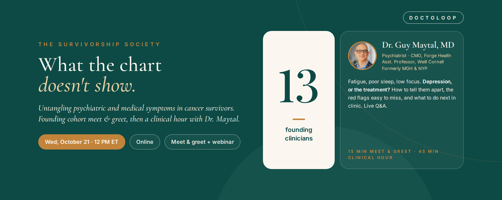 What the Chart Doesn't Show: Untangling Psychiatric and Medical Symptoms in Cancer Survivors